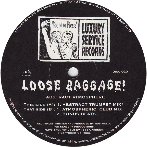 Loose Baggage - Abstract Atmosphere | Luxury Service Records (DISC 020) - main Loose Baggage - Abstract Atmosphere | Luxury Service Records (DISC 020) - main