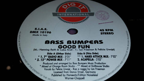 Bass Bumpers - Good Fun | Dig It International (DMX 10196) - 5