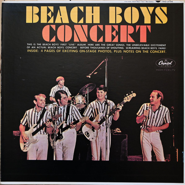 The Beach Boys - Concert | Capitol Records (TAO 2198)