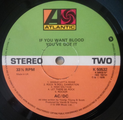 If You Want Blood You've Got It