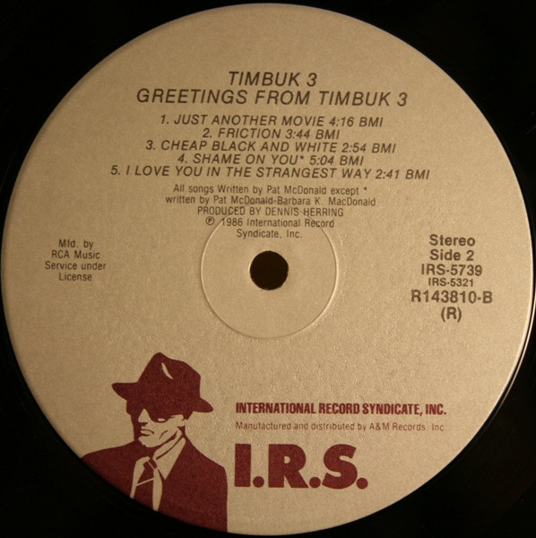 Greetings From Timbuk 3