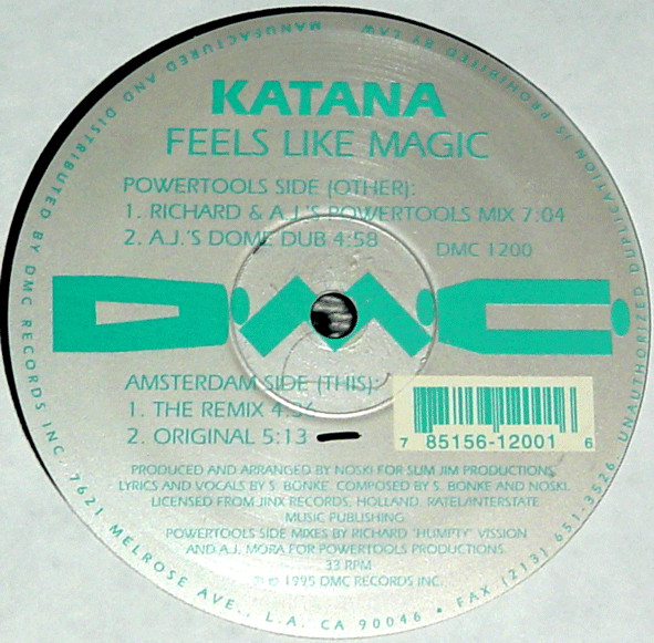 Katana - Feels Like Magic | D·M·C· Records (DMC 1200) - 2