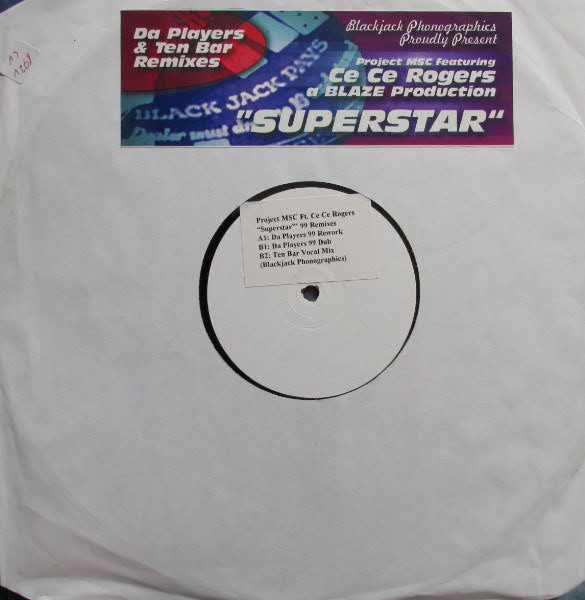 Project MSC Featuring Ce Ce Rogers - Superstar | Blackjack Phonographics (BJAK1210)