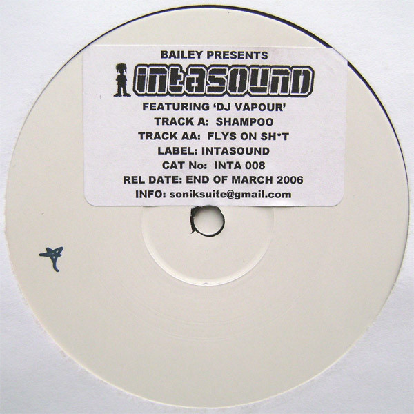 DJ Vapour - Shampoo / Flys On Sh*t | Intasound (INTA 008)