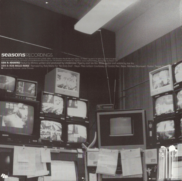 Undercover Agency - Adentro | Seasons Recordings (SEA12-034) - 2