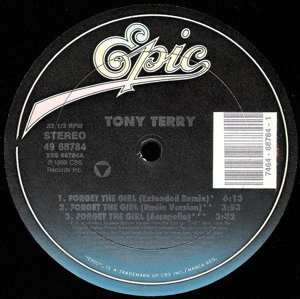 Tony Terry - Forget The Girl | Epic (49 68784) - main