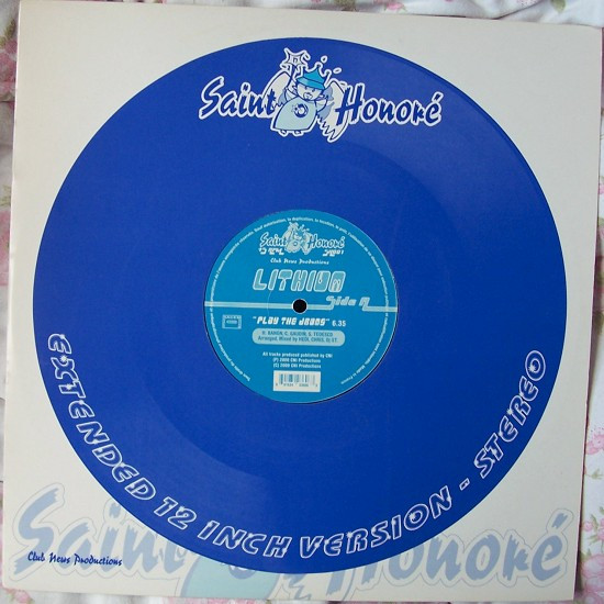 Lithium - Play The Drums | Saint Honoré (SH001) - 3 Lithium - Play The Drums | Saint Honoré (SH001) - 3