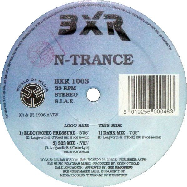 N-Trance - Electronic Pleasure | BXR (BXR 1003) - main N-Trance - Electronic Pleasure | BXR (BXR 1003) - main