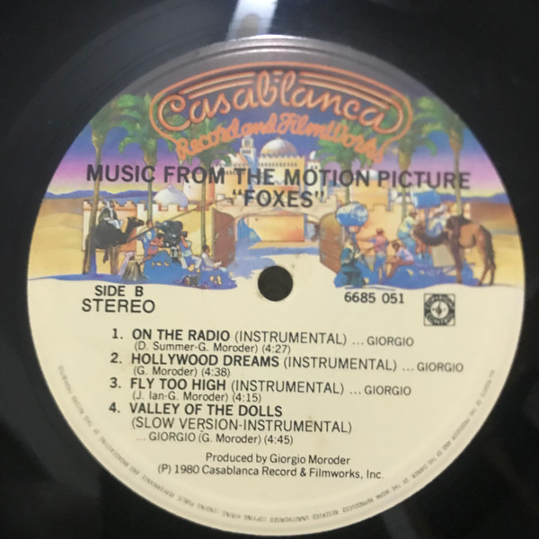 Music From The Motion Picture "Foxes"