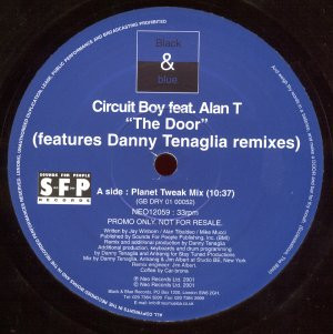 Circuit Boy Feat Alan T - The Door | Black & Blue (NEO12059) - main Circuit Boy Feat Alan T - The Door | Black & Blue (NEO12059) - main
