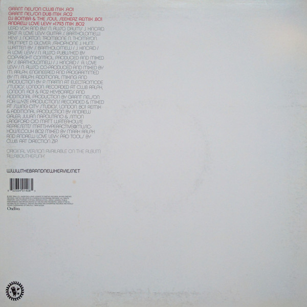 The Brand New Heavies Featuring Nicole Russo - Surrender | OneTwo Records (TBNH12002A) - 2