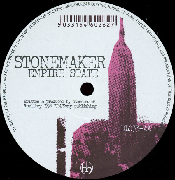 Stonemaker - Tangent / Empire State | Bellboy Records (BL033) - 2