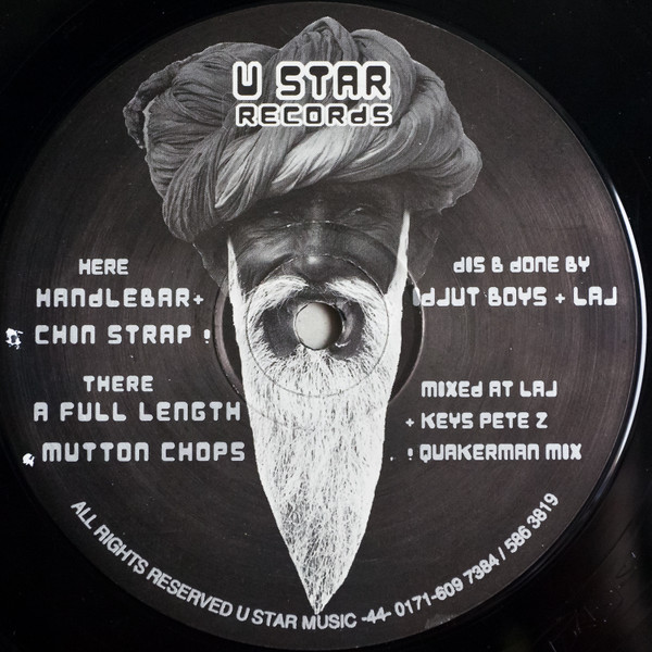 Idjut Boys & Laj - Beard Law EP | U-Star Records (US 007) - main
