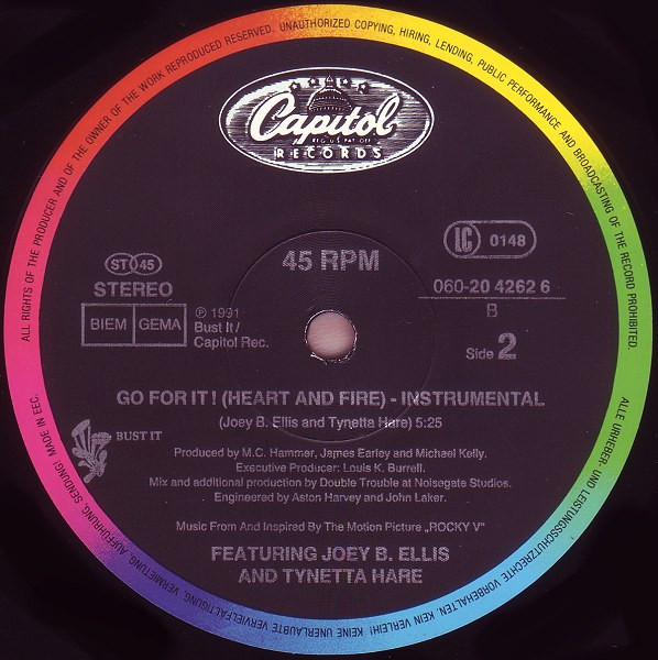 Joey B. Ellis - Go For It! (Heart And Fire) (Double Trouble Remix) | Capitol Records (060-20 4262 6) - 4 Joey B. Ellis - Go For It! (Heart And Fire) (Double Trouble Remix) | Capitol Records (060-20 4262 6) - 4