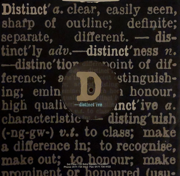 X-Odus - You Ready Now | Distinct'ive Records (DISNT 7) - 2