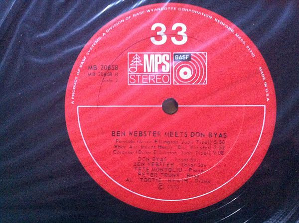 Ben Webster Meets Don Byas