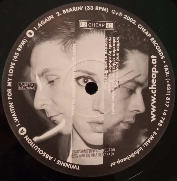 Twinnie - Absolution | Cheap (12 CHEAP 41) - main