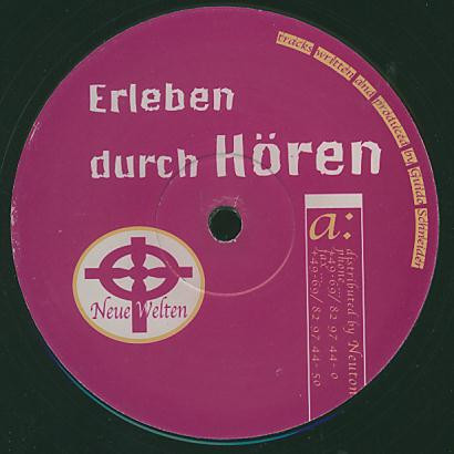 Guido Schneider - Erleben Durch Hören | Neue Welten (neuewe 04) - main