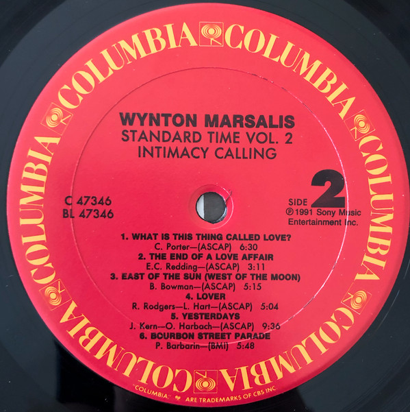 Standard Time Vol. 2  Intimacy Calling