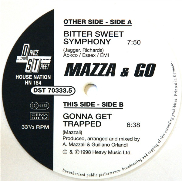 Mazza & Go - Bitter Sweet Symphony | House Nation (HN 184) - main Mazza & Go - Bitter Sweet Symphony | House Nation (HN 184) - main