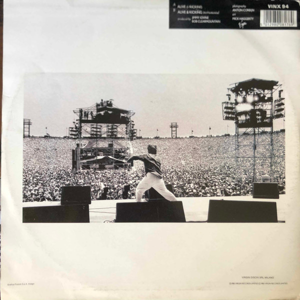 Simple Minds - Alive & Kicking | Virgin (VINX 94) - 2