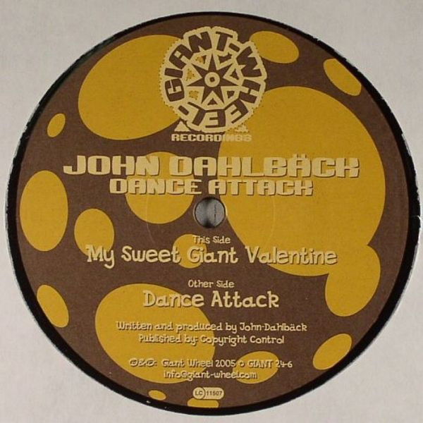 John Dahlbäck - Dance Attack | Giant Wheel (GIANT 24-6)