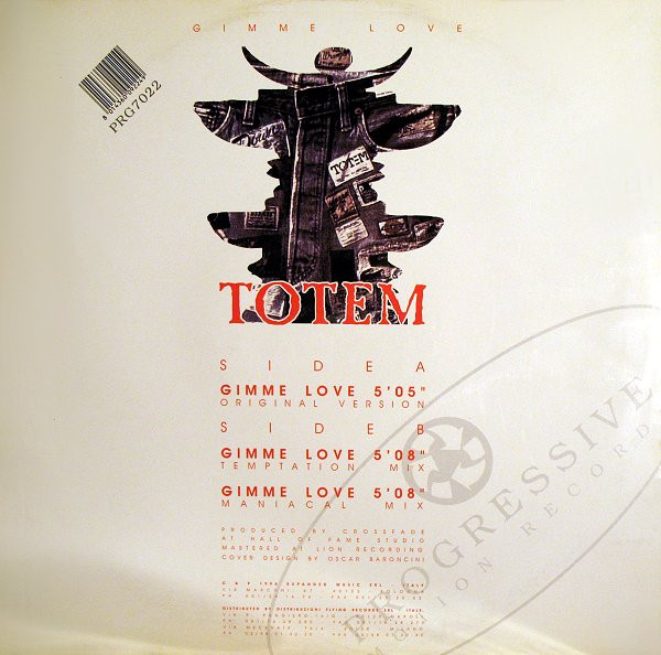 Totem - Gimme Love | PRG (Progressive Motion Records) (PRG 7022) - 2 Totem - Gimme Love | PRG (Progressive Motion Records) (PRG 7022) - 2