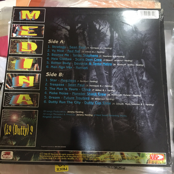 Various - Medina (19(dutty)9) | 2 Hard Recordings (VPRL 2081) - 2 Various - Medina (19(dutty)9) | 2 Hard Recordings (VPRL 2081) - 2