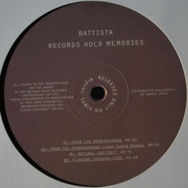Battista - Records Holds Memories | Uaudio (UA02.1) - 3
