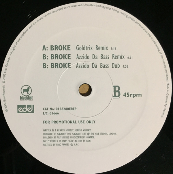 Cassius Henry - Broke | Edel Records (0136280EREP) - 3 Cassius Henry - Broke | Edel Records (0136280EREP) - 3