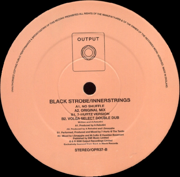 Black Strobe - Innerstrings | Output (OPR37) - 3 Black Strobe - Innerstrings | Output (OPR37) - 3