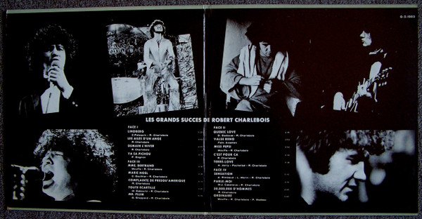 Robert Charlebois - Les Grands Succès De Robert Charlebois | Gamma (G-2-1003) - 2