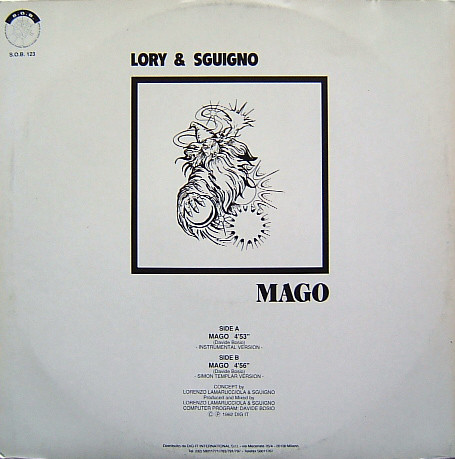 Lory & Sguigno - Mago | S.O.B. (Sound Of The Bomb) (S.O.B. 123) - 4