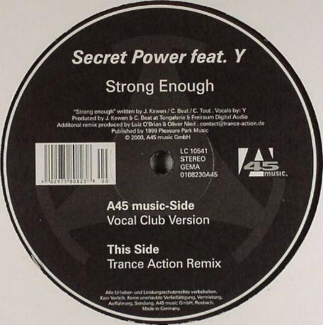 Secret Power - Strong Enough | A45 Music (0108230A45) - 2 Secret Power - Strong Enough | A45 Music (0108230A45) - 2