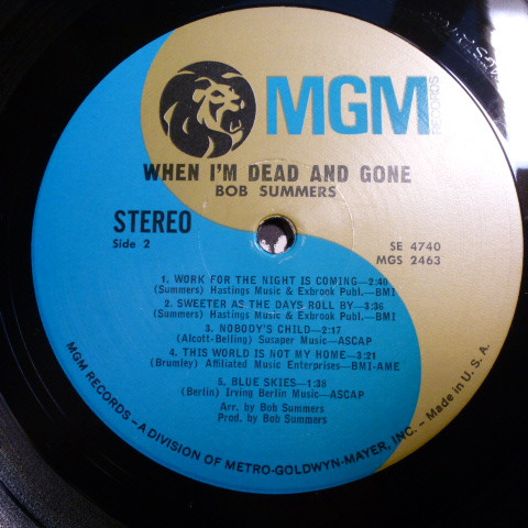 When I'm Dead And Gone