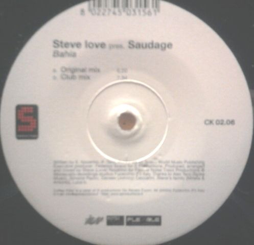 Steve Love Pres. Saudage Project - Bahia | Coffee Killer Records (CK 02.06) - main