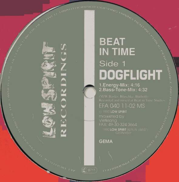 Beat In Time - Dogflight | Low Spirit Recordings (EFA 04011-02 MS) - 3 Beat In Time - Dogflight | Low Spirit Recordings (EFA 04011-02 MS) - 3