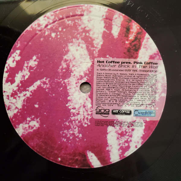 Hot Coffee pres. Pink Coffee - Another Brick In The Wall | 909 Records (909 MX 024) - 4 Hot Coffee pres. Pink Coffee - Another Brick In The Wall | 909 Records (909 MX 024) - 4