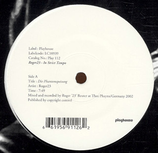 Roger23 - In Strict Tempo | Playhouse (PLAY112) - 2 Roger23 - In Strict Tempo | Playhouse (PLAY112) - 2