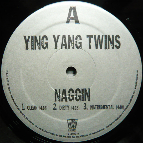 Ying Yang Twins - Naggin | TVT Records (TV-2481-0) - 2 Ying Yang Twins - Naggin | TVT Records (TV-2481-0) - 2