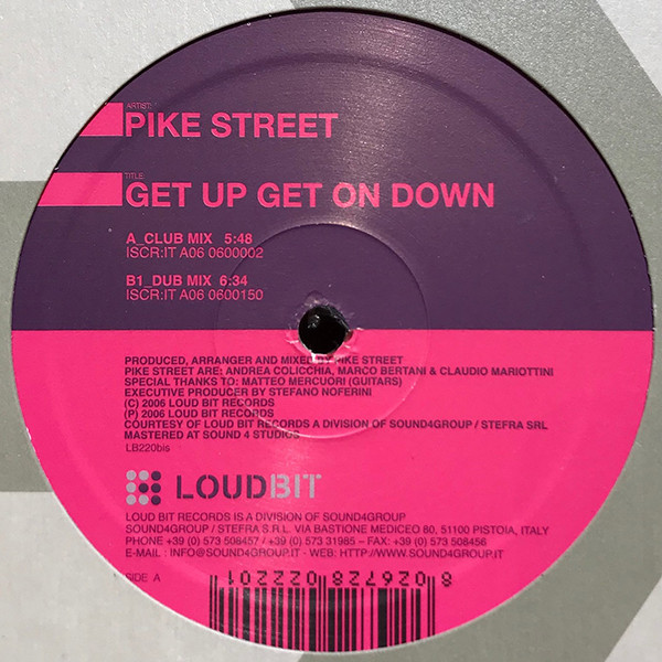 Pike Street - Get Up Get On Down | Loud Bit Records (LB220bis) - 3