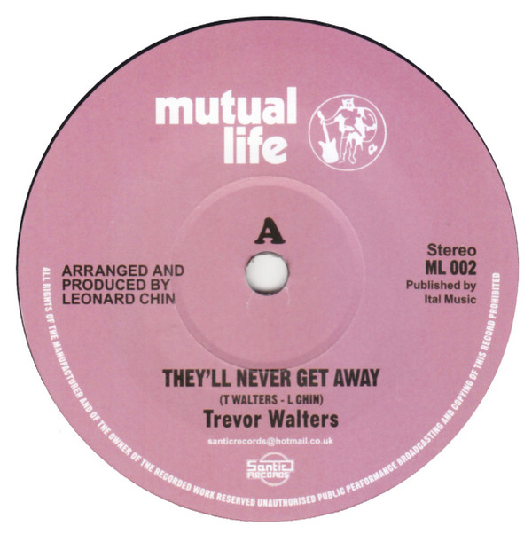 Trevor Walters - They'll Never Get Away | Mutual Life (ML002) - main Trevor Walters - They'll Never Get Away | Mutual Life (ML002) - main