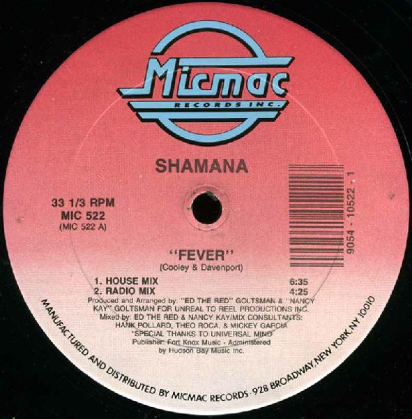 Shamana - Fever | Micmac Records, Inc. (MIC 522) - main Shamana - Fever | Micmac Records, Inc. (MIC 522) - main