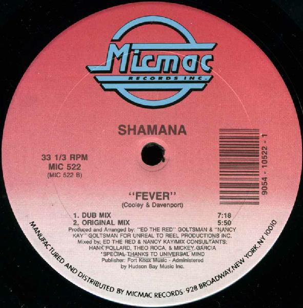 Shamana - Fever | Micmac Records, Inc. (MIC 522) - 2 Shamana - Fever | Micmac Records, Inc. (MIC 522) - 2