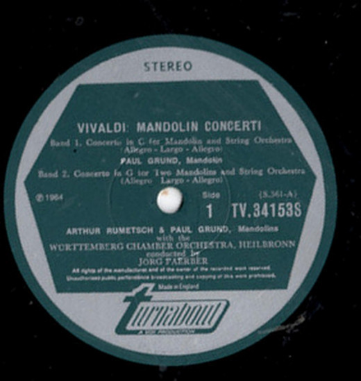 Lute And Mandolin Concerti