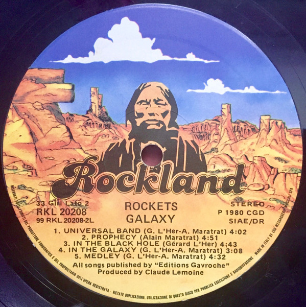 Rockets - Galaxy | Rockland Records (RKL 20208) - 6 Rockets - Galaxy | Rockland Records (RKL 20208) - 6