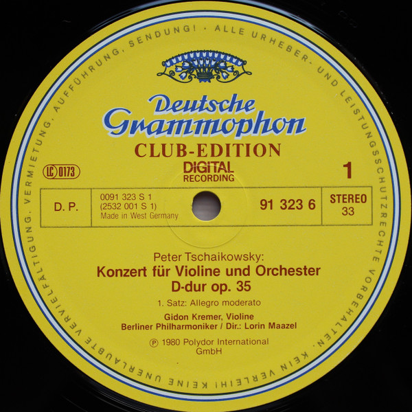 Violinkonzert, Sérénade Mélancolique