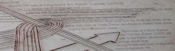 Pavement - Wowee Zowee | Big Cat (abb84) - 10