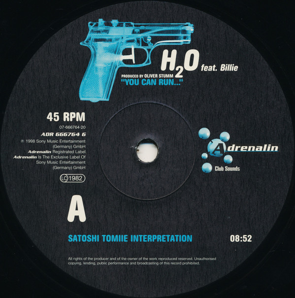 H2O Feat. Billie - You Can Run... | Adrenalin (ADR 666764 6) - 2 H2O Feat. Billie - You Can Run... | Adrenalin (ADR 666764 6) - 2