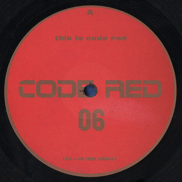 Adam Beyer - This Is Code Red | Code Red (CODE RED 06) - main
